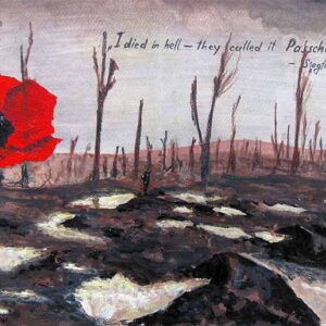 Passchendaele ✝️ Elena Bondar | Water & Acrylic Painting